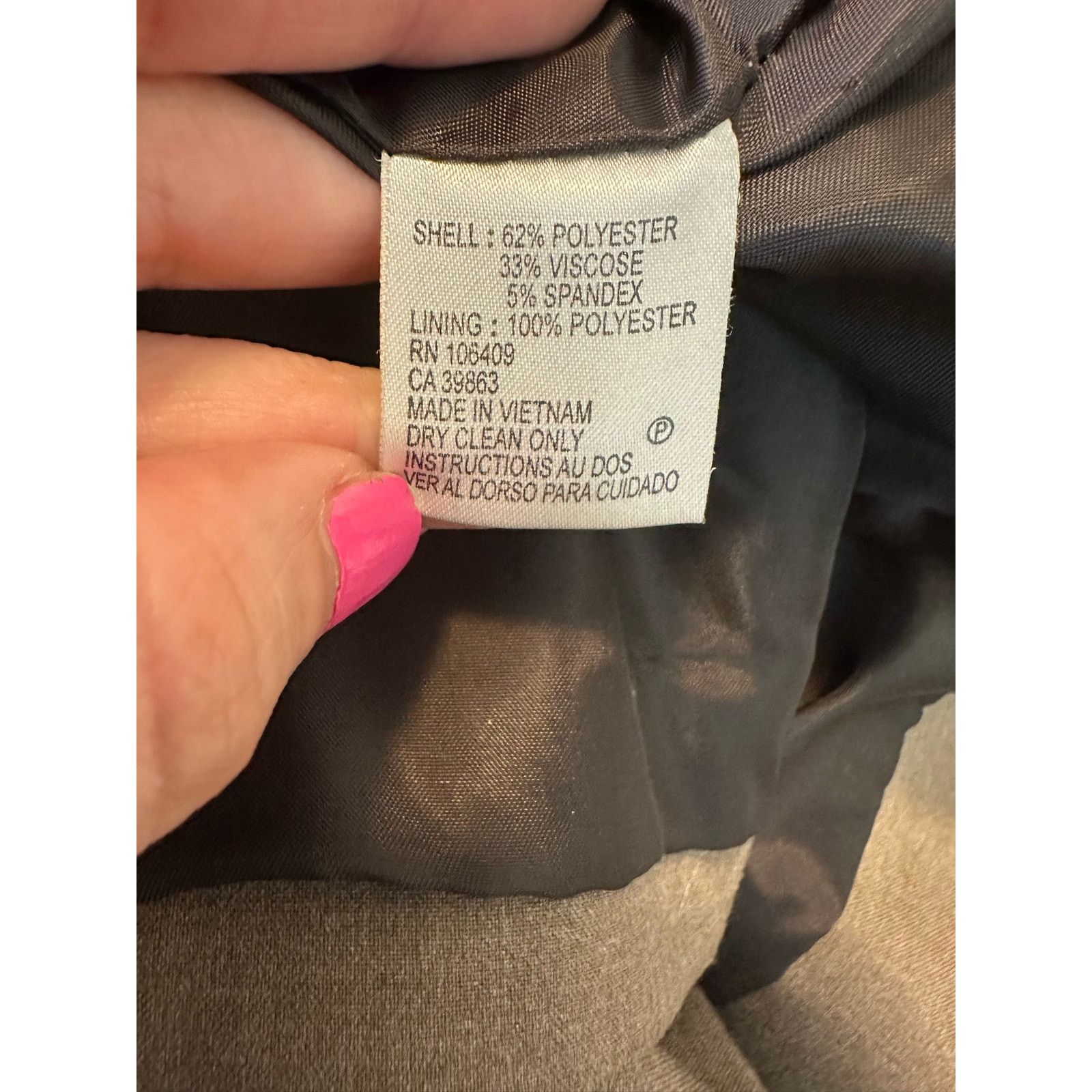 Elie Tahari Tahari brown one button lined blazer size 2 Size XS / US 0-2 / IT 36-38 - 4 Thumbnail