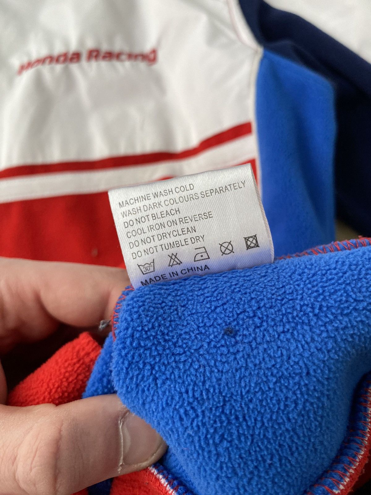 Formula 1 × Honda Honda Vintage Racing Fleece Jacket Size US XL / EU 56 / 4 - 14 Thumbnail
