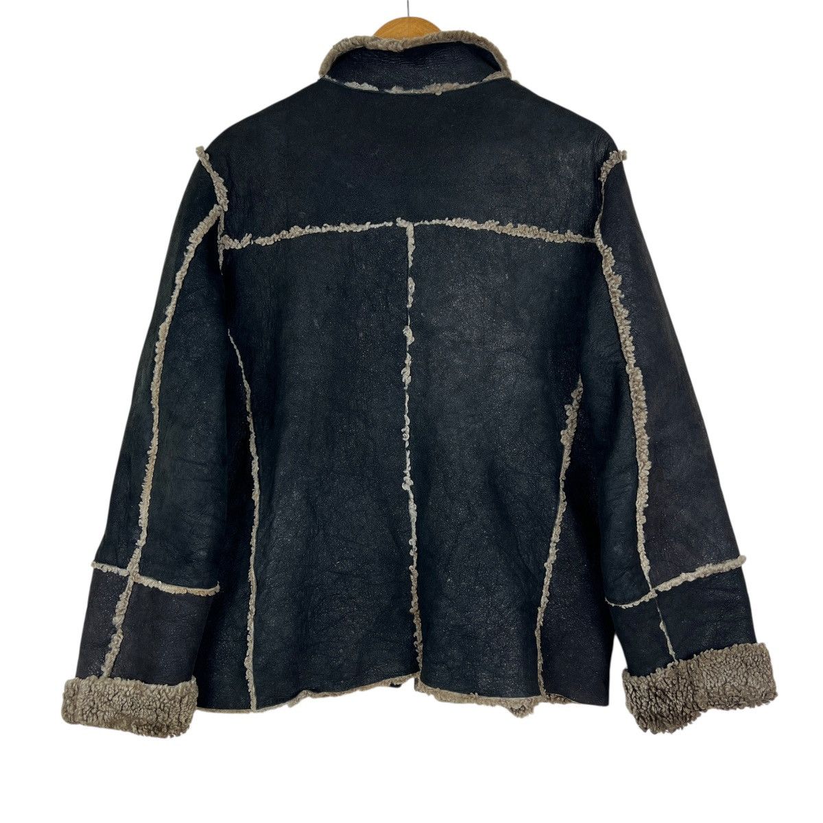 Tornado Mart 🔥 Tornado Mart Leather Shearling Jacket Size US M / EU 48-50 / 2 - 10 Thumbnail