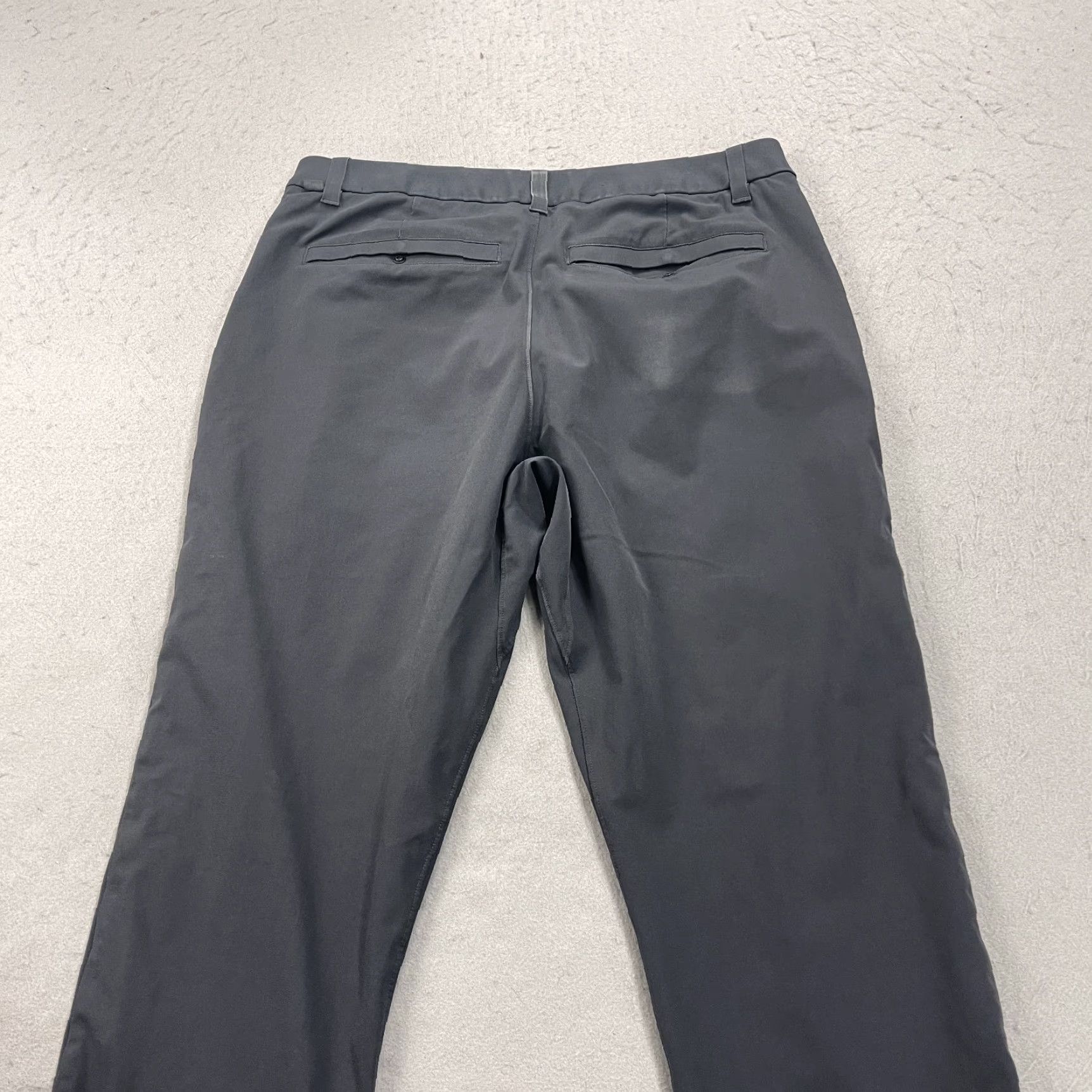 Lululemon Lululemon Pants Mens 32x31 Gray Warpstreme Slim Chino Button 5-Pocket Logo Preppy Stretch Casual Regular 32 Mens Size US 32 / EU 48 - 7 Thumbnail