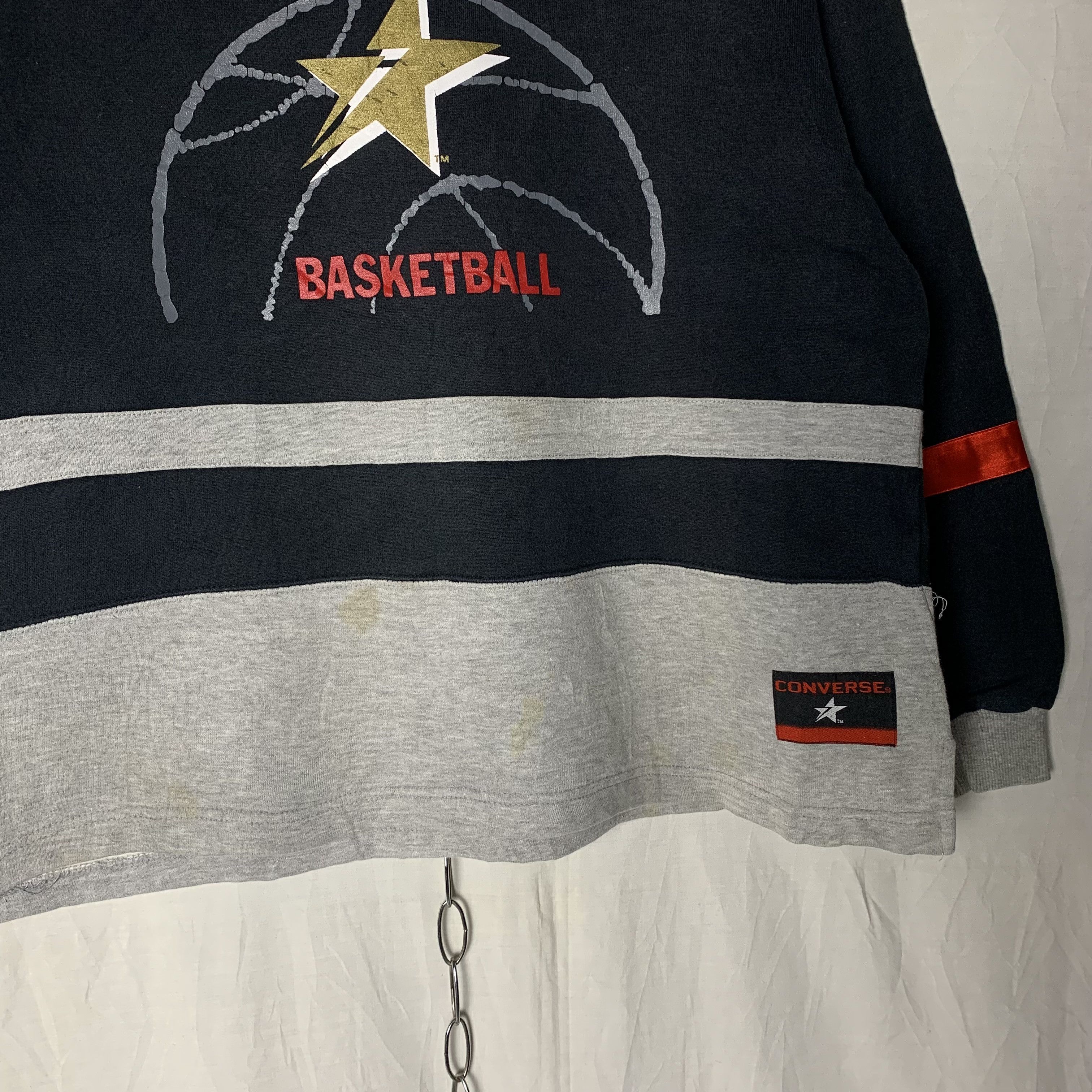 Converse Vintage 90s Converse Basketball Sweatshirt Size US M / EU 48-50 / 2 - 4 Thumbnail