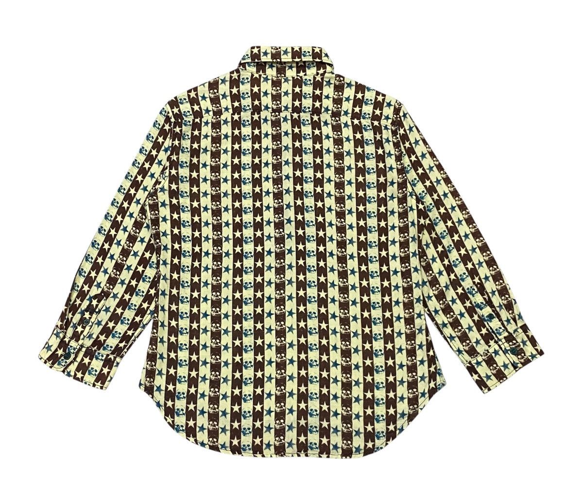 Hysteric Glamour × Japanese Brand Hysteric Glamour Skull Fullprint Haif Button Ups Size S / US 4 / IT 40 - 3 Thumbnail