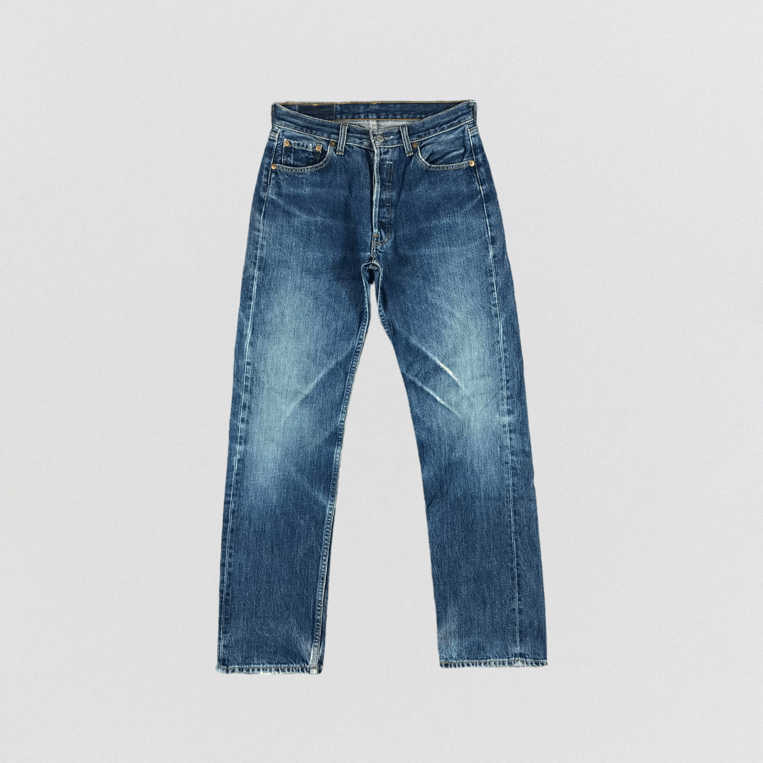 Levi's Vintage 90s Blue Wash Levis 501 Jeans-JM2846 Size US 29 - 1 Thumbnail