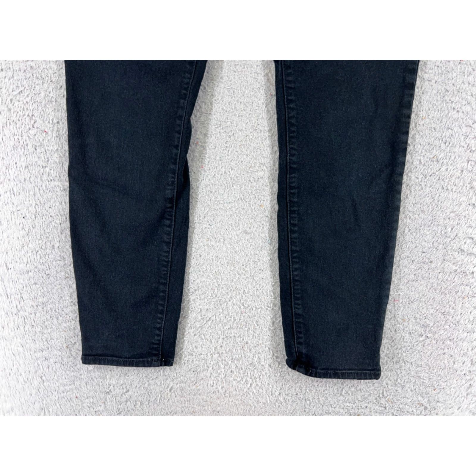 Vintage VINTAGE Universal Thread Women's Skinny Jeans Pants Size 8 Black Denim Cotton Slim Fit Size 30" / US 8 / IT 44 - 2 Thumbnail