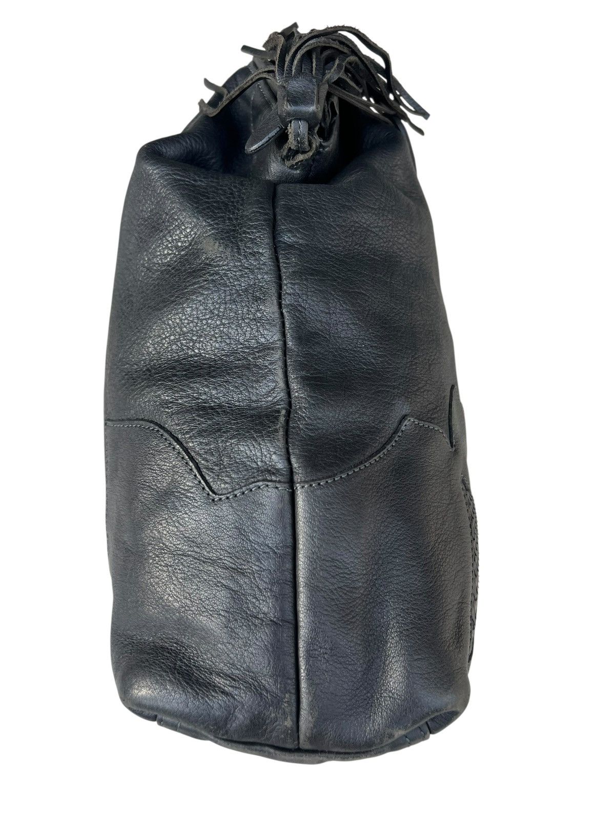 Porter IBIZA Japan Distressed Patina Black Leather Doctor Bag Size ONE SIZE - 14 Thumbnail