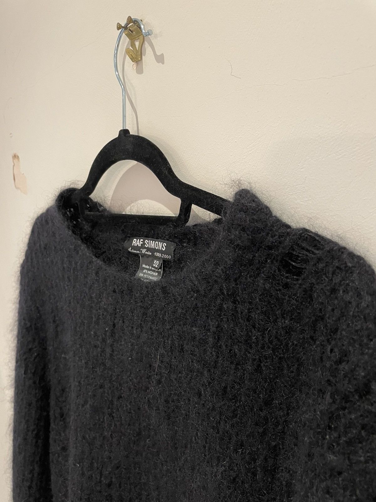 AW 1999-2000 Black Mohair