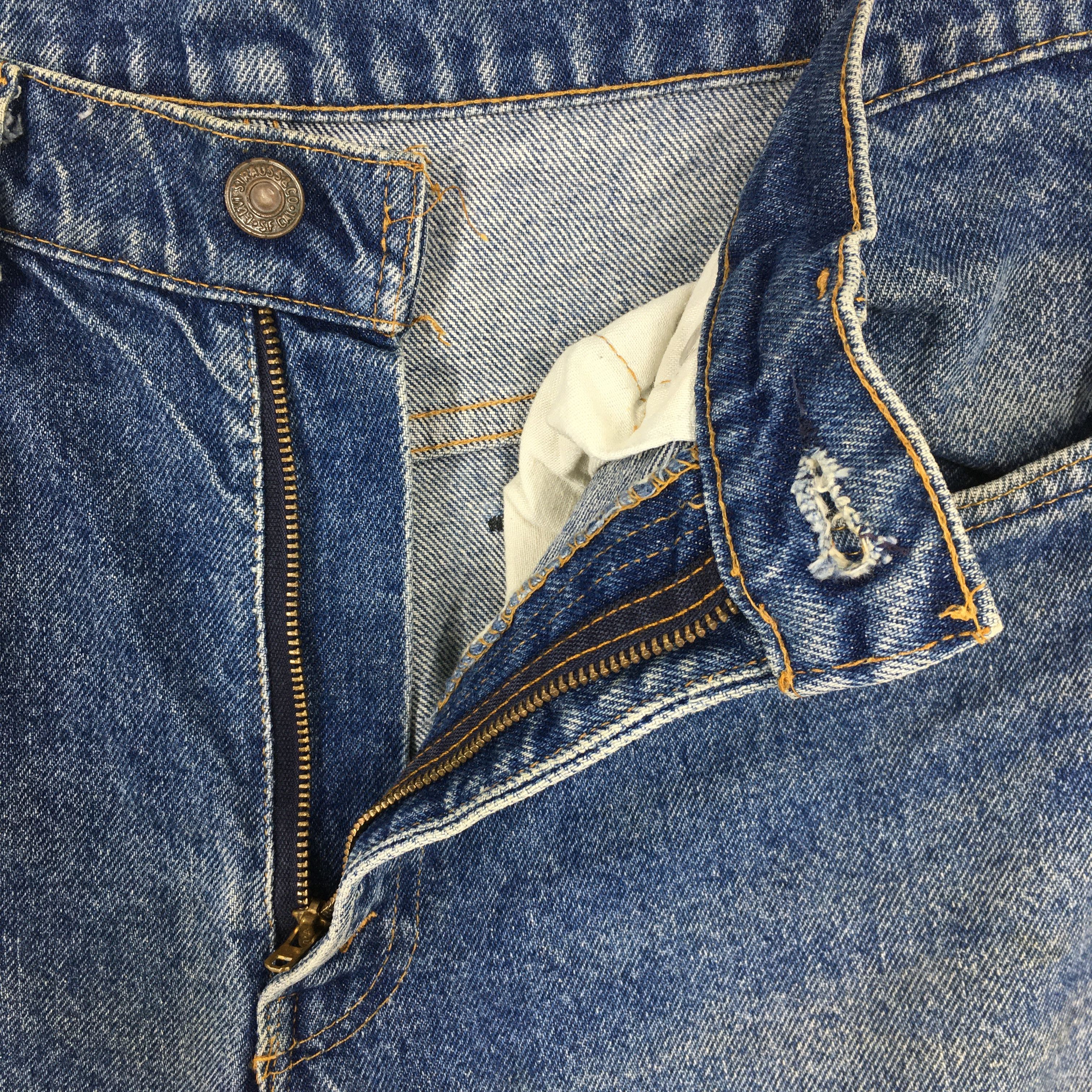 Levi's Size 30x30.5 Vintage Levis 517 Flare Bootcut Jeans S1242 Size US 30 / EU 46 - 6 Thumbnail