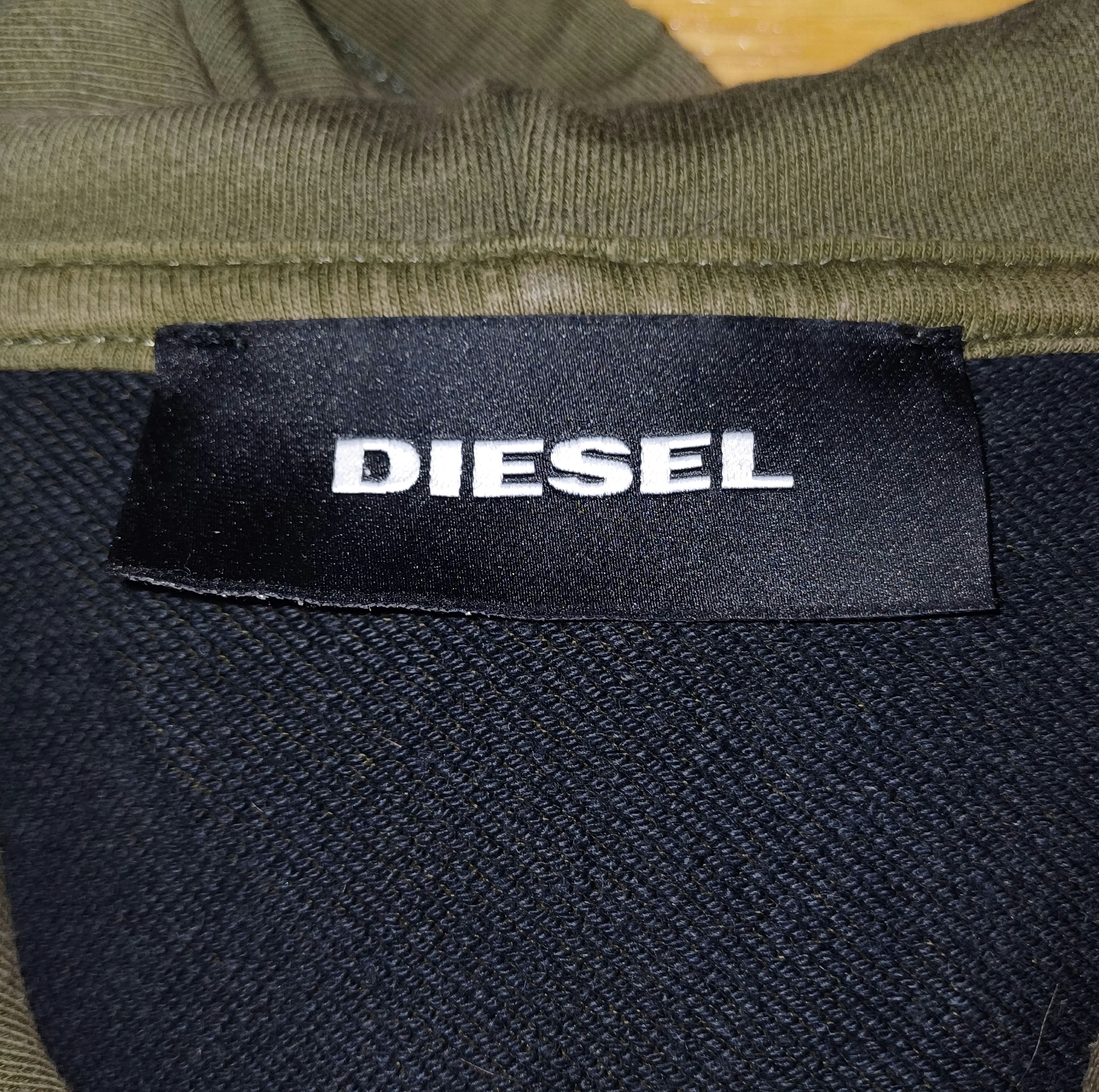 Diesel Diesel Distressed French Terry Hoodie Size US M / EU 48-50 / 2 - 6 Thumbnail