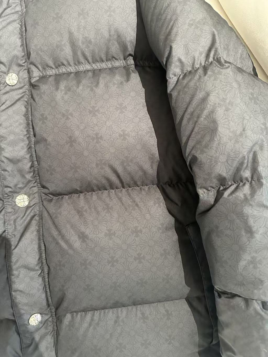 Chrome Hearts Chrome Hearts Unisex Monogram Cross Puffer Down Jacket Size US XS / EU 42 / 0 - 11 Thumbnail