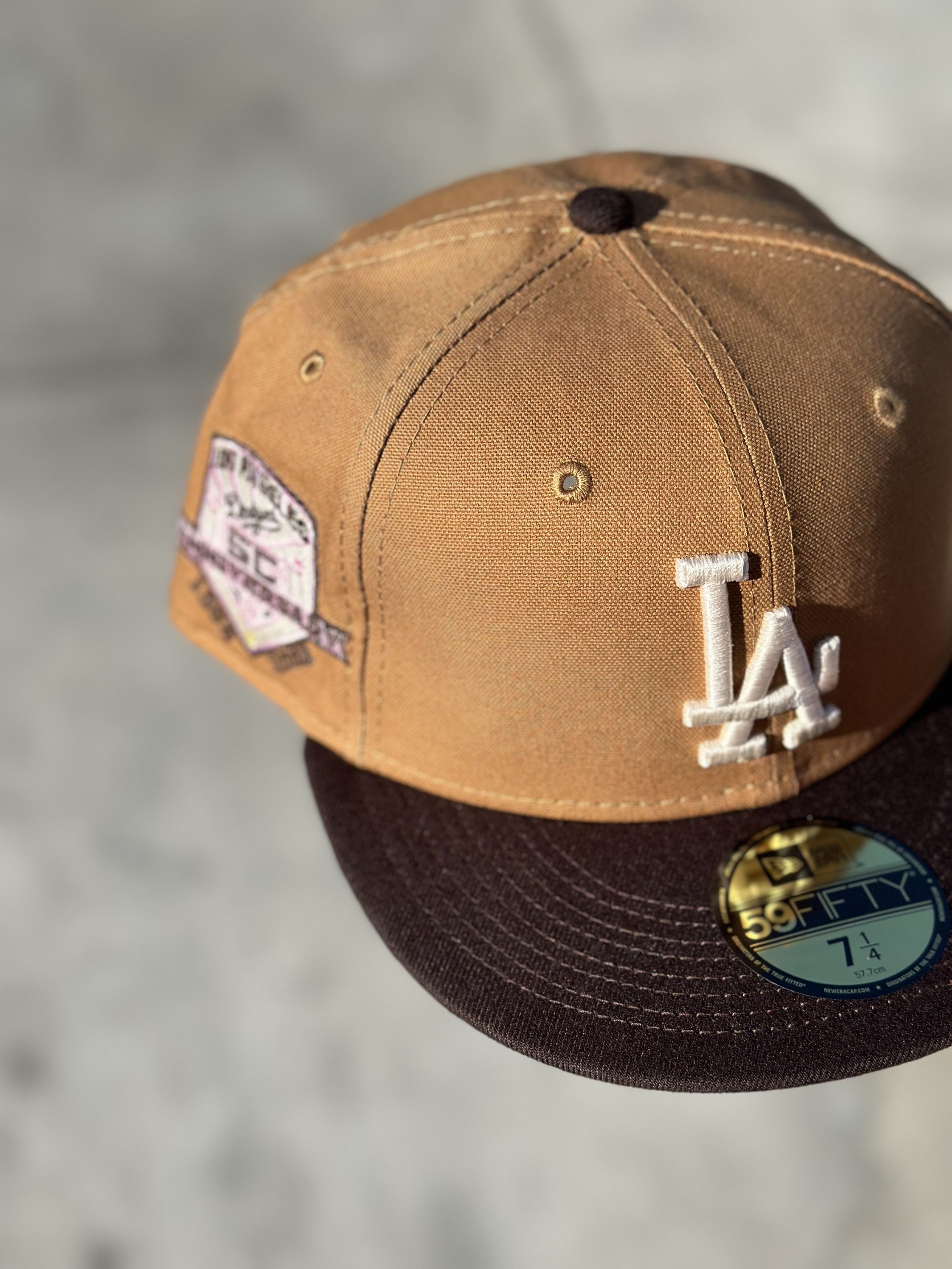 Hat Club 7 1/4 LA Dodgers 50th Anniversary Patch Size ONE SIZE - 6 Thumbnail