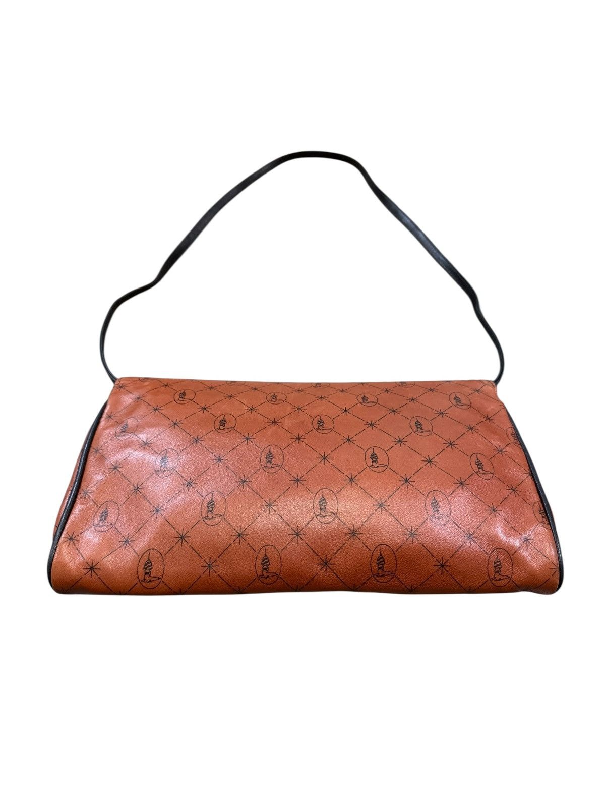 Trussardi RARE VINTAGE TRUSSARDI MONOGRAM SHOULDER BAG Size ONE SIZE - 8 Thumbnail
