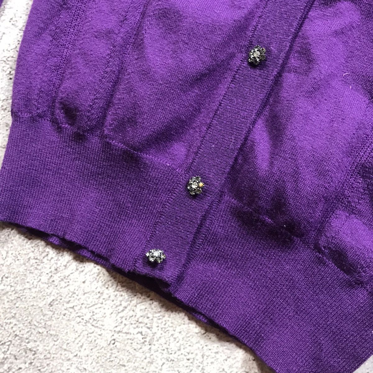 Vintage Vintage Dolce Gabbana Cardigan 90s Preppy Luxury Blokecore M Size M / US 6-8 / IT 42-44 - 4 Thumbnail