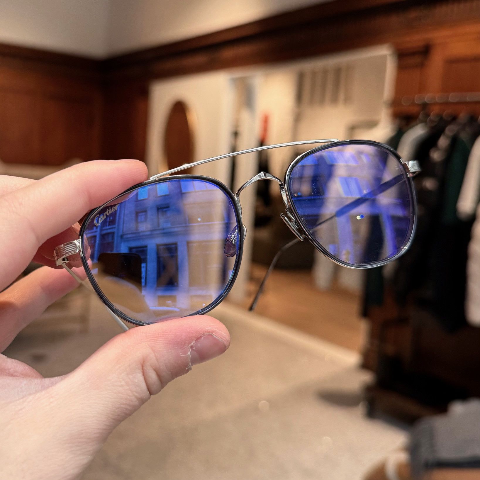 Cartier Cartier CT0251S C De Cartier Titanium Photocromatic Glasses Size ONE SIZE - 13 Thumbnail