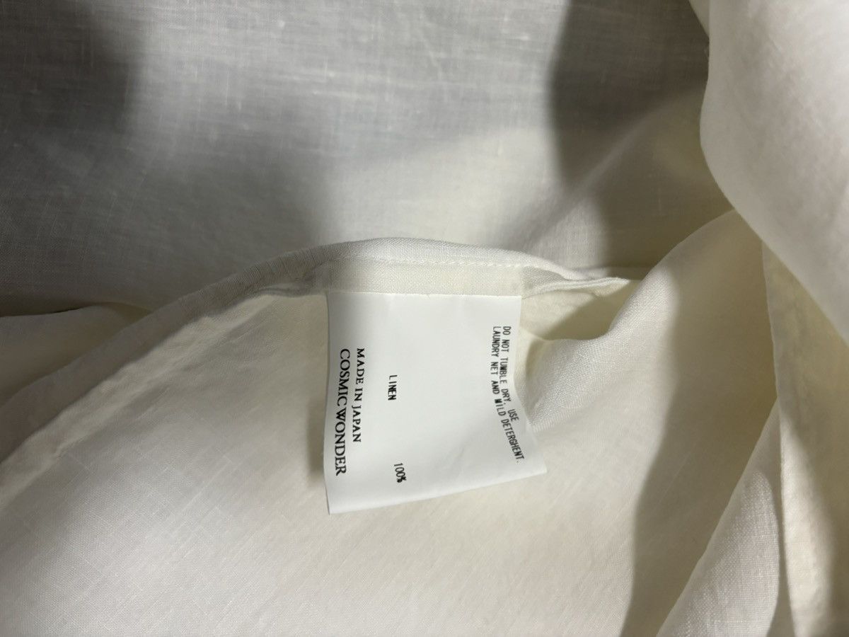 Cosmic Wonder Cosmic Wonder White Linen Shirt Size US M / EU 48-50 / 2 - 4 Thumbnail