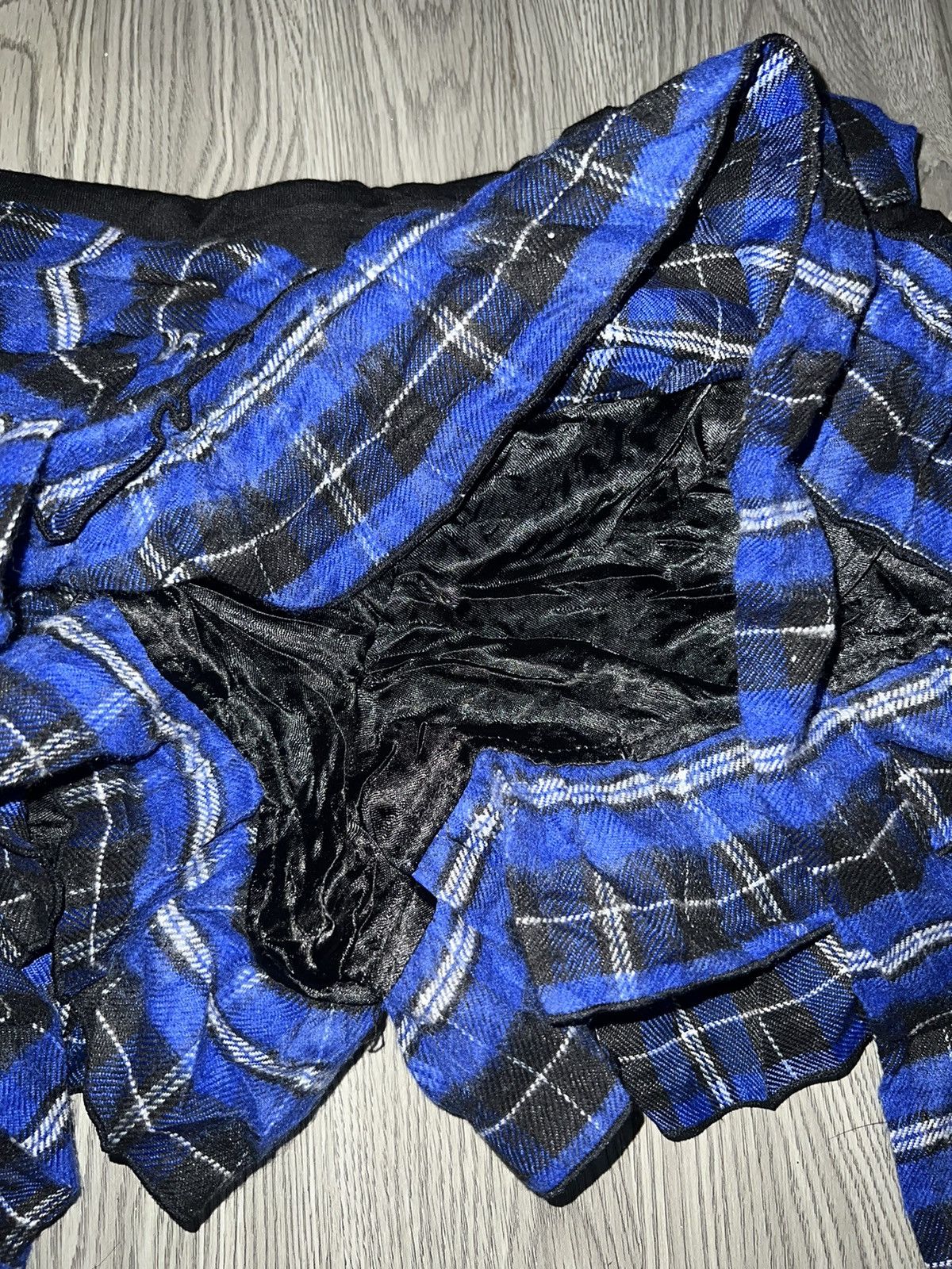 LIZ LISA Liz Lisa Doll tartan big bow tie layered skirts 💙 Size 25" / US 0 / IT 36 - 7 Thumbnail