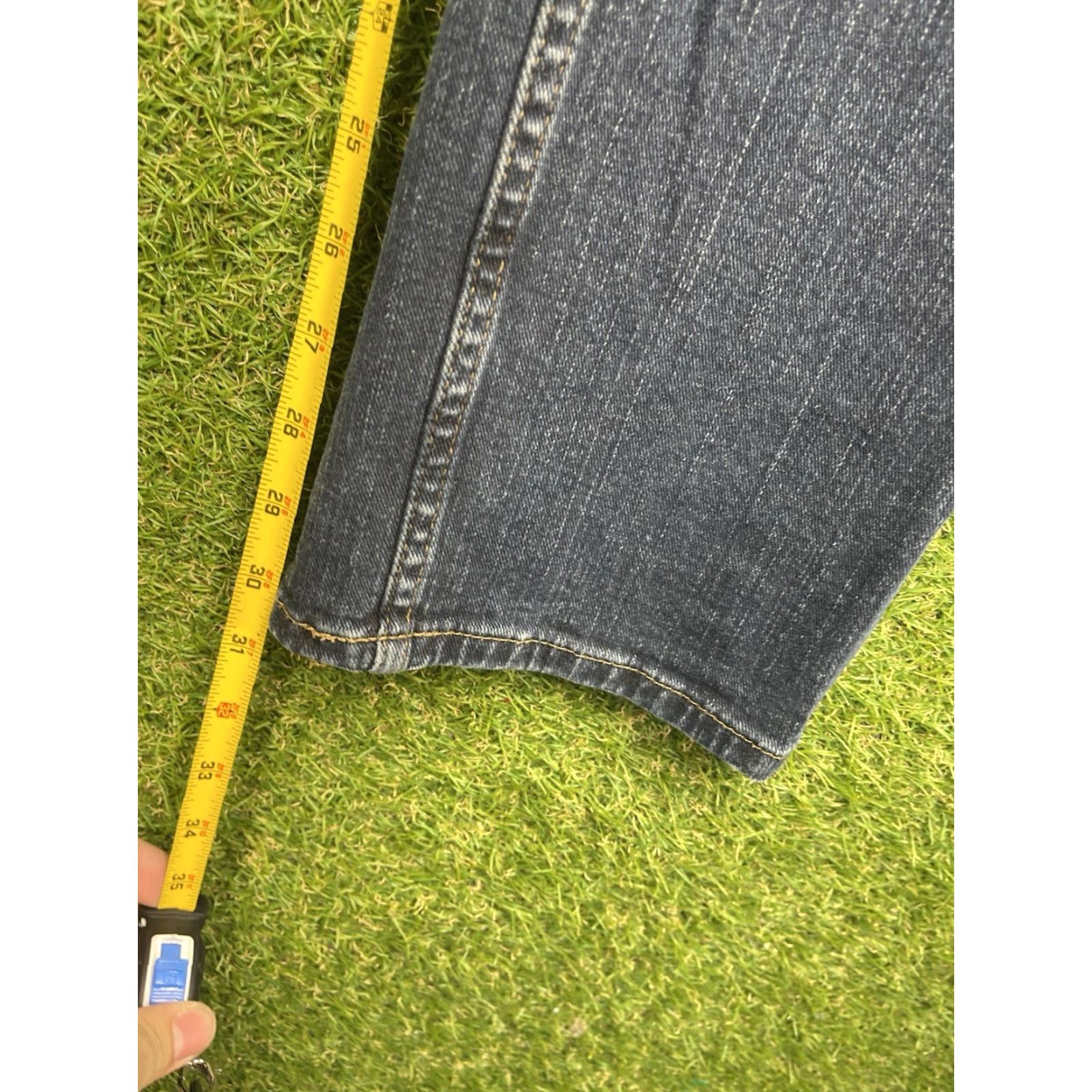Eddie Bauer Eddie Bauer Jeans Mens 40x32 Straight Blue Denim 5-Pocket Stretch Regular Fit Inseam 32"} Size US 40 / EU 56 - 5 Thumbnail