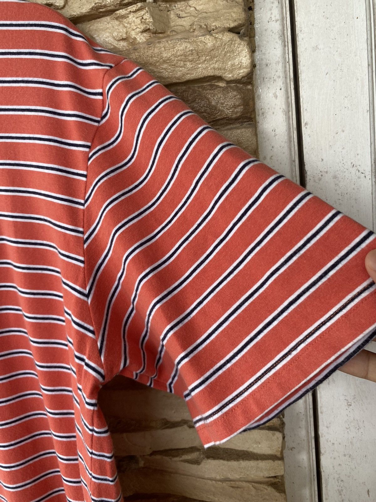 Vintage Vintage Baker Skateboard Stripe Tshirt Vtg Band Size US XL / EU 56 / 4 - 3 Thumbnail