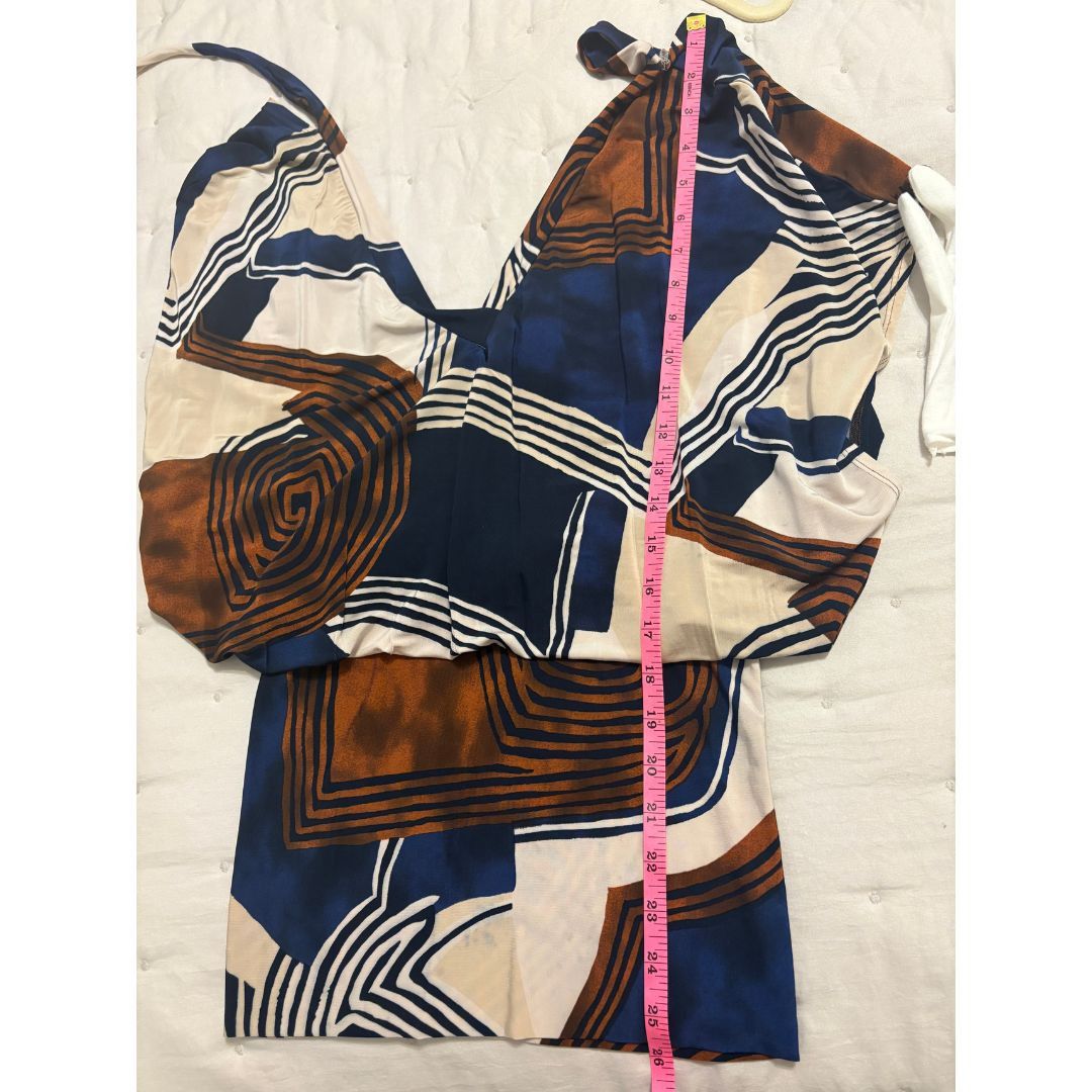 Other Silvia Tcherassi Abstract Print Mini Dress Size M / US 6-8 / IT 42-44 - 14 Thumbnail