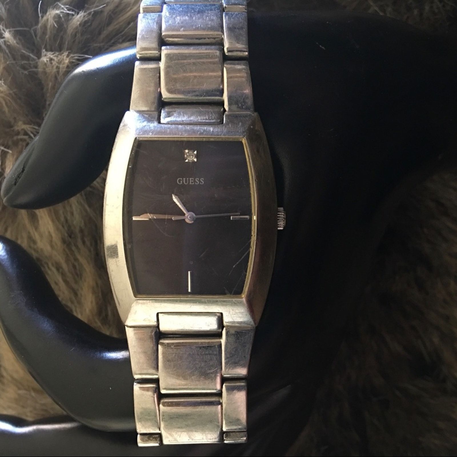 Guess Men’s Guess steel luxury genuine diamond WR watch Size ONE SIZE - 2 Thumbnail