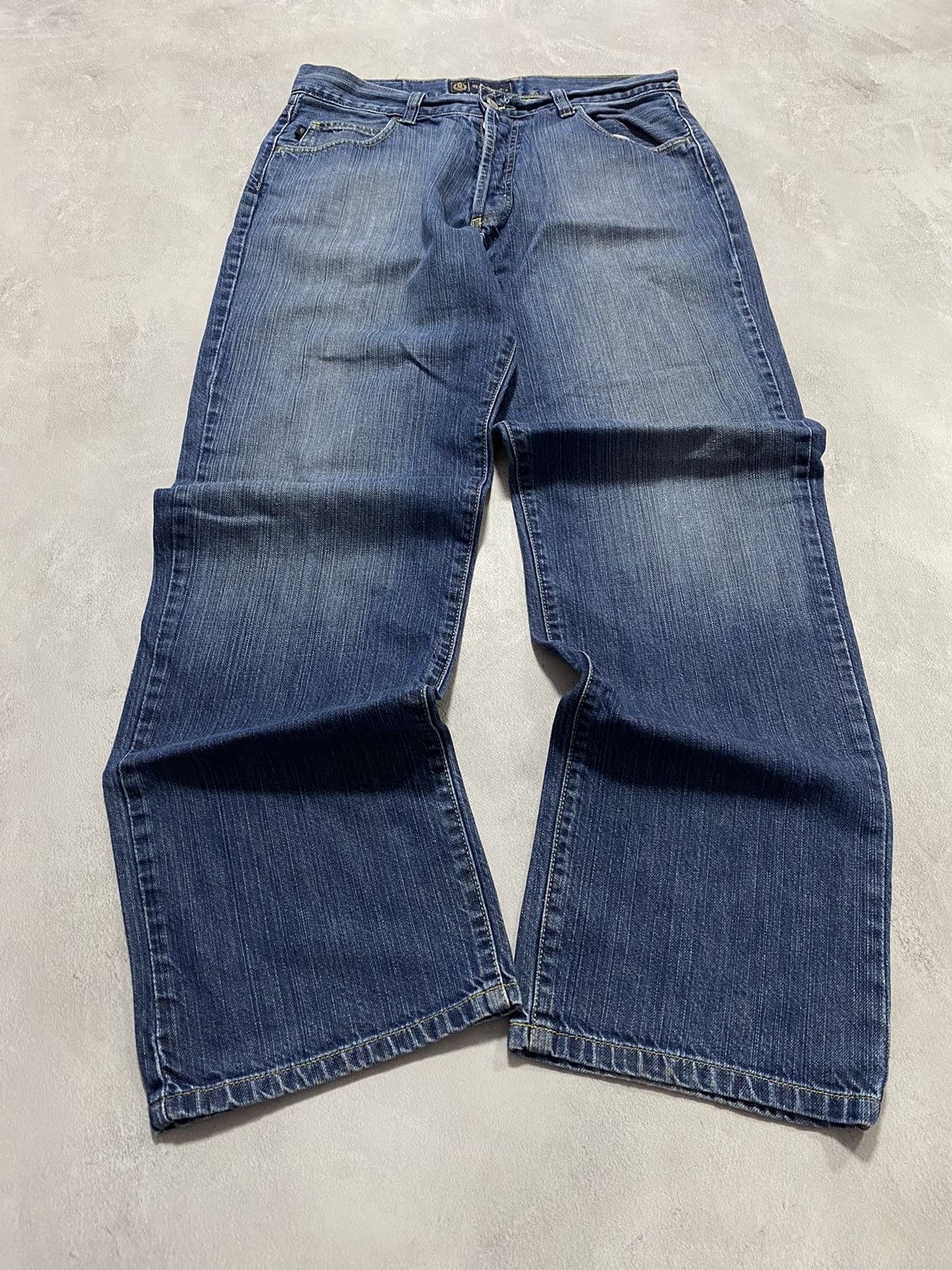 Henri Lloyd × Vintage Vintage 90s Pants Jeans Henri Lloyd Knit Back Logo Size US 32 / EU 48 - 4 Thumbnail