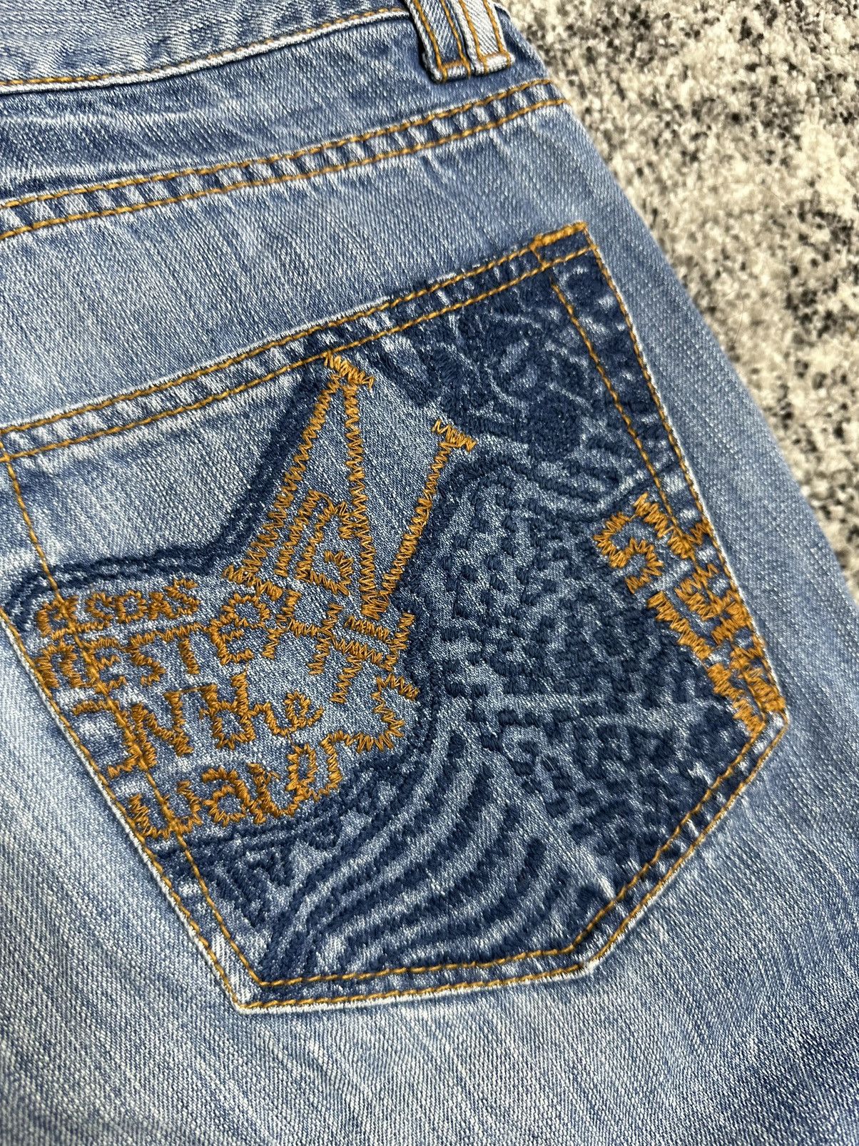 Other Y.O.U Denim Vintage StreetWear Rare Y2K Avant Gard Size US 32 / EU 48 - 5 Thumbnail