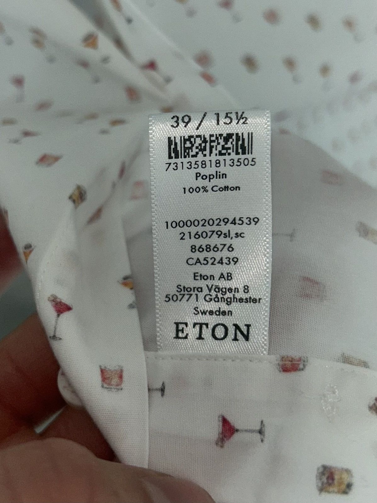 Eton Eton Cocktail Dress Shirt Size US L / EU 52-54 / 3 - 3 Thumbnail