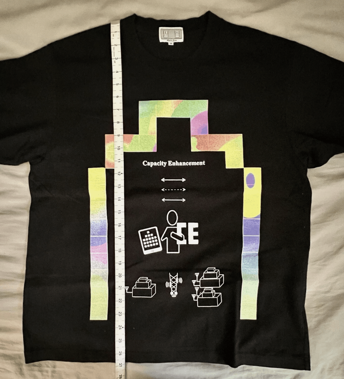 Cav Empt CAV EMPT x Capacity Enhancement T-shirt [FW21] Size US M / EU 48-50 / 2 - 7 Thumbnail