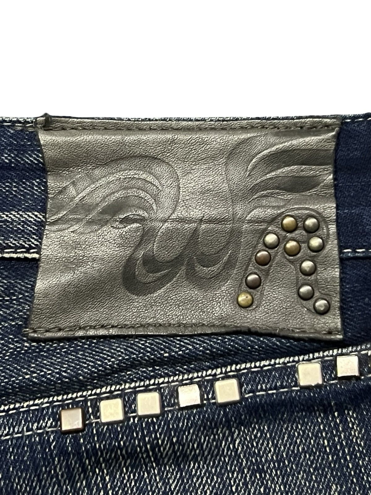 Replay Vintage Archive Replay AMEDEO “Studded”Y2K Italian Denim W35 Size US 35 - 11 Thumbnail
