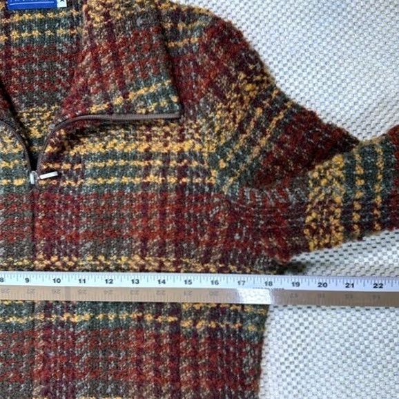 J.McLaughlin J. McLaughlin Womens Wool Alpaca Blend Tweed Jacket Full Zip Collar Coat Multicolor XS Size XS / US 0-2 / IT 36-38 - 7 Thumbnail