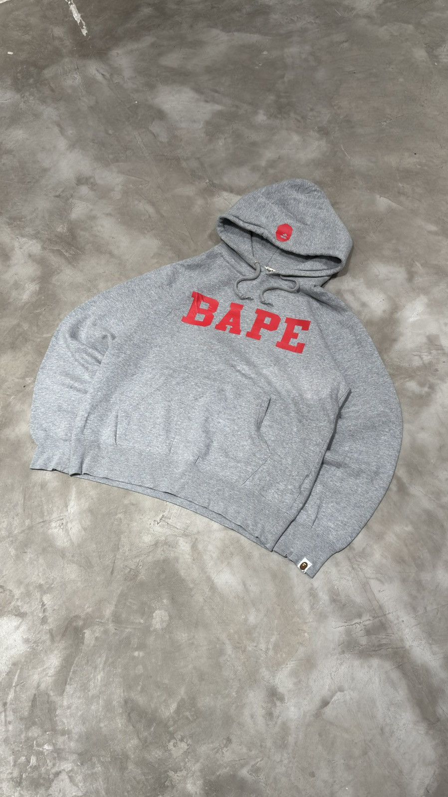 Bape Bape Happy New Year Spell Out Hoodie Grey Size US L / EU 52-54 / 3 - 2 Thumbnail