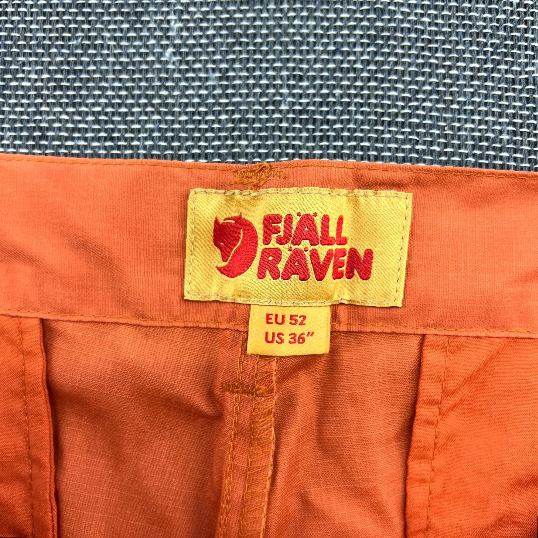 Vintage Fjällräven Barents Pro Womens Hiking Pants 52 Orange G-1000 Outdoor Hiking Trekking Pants Women XS? Size 38" / US 16 / IT 52 - 5 Thumbnail