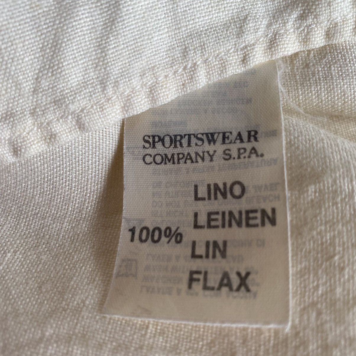 Stone Island Vintage Stone Island Marina Linen Shirt Size US L / EU 52-54 / 3 - 6 Thumbnail
