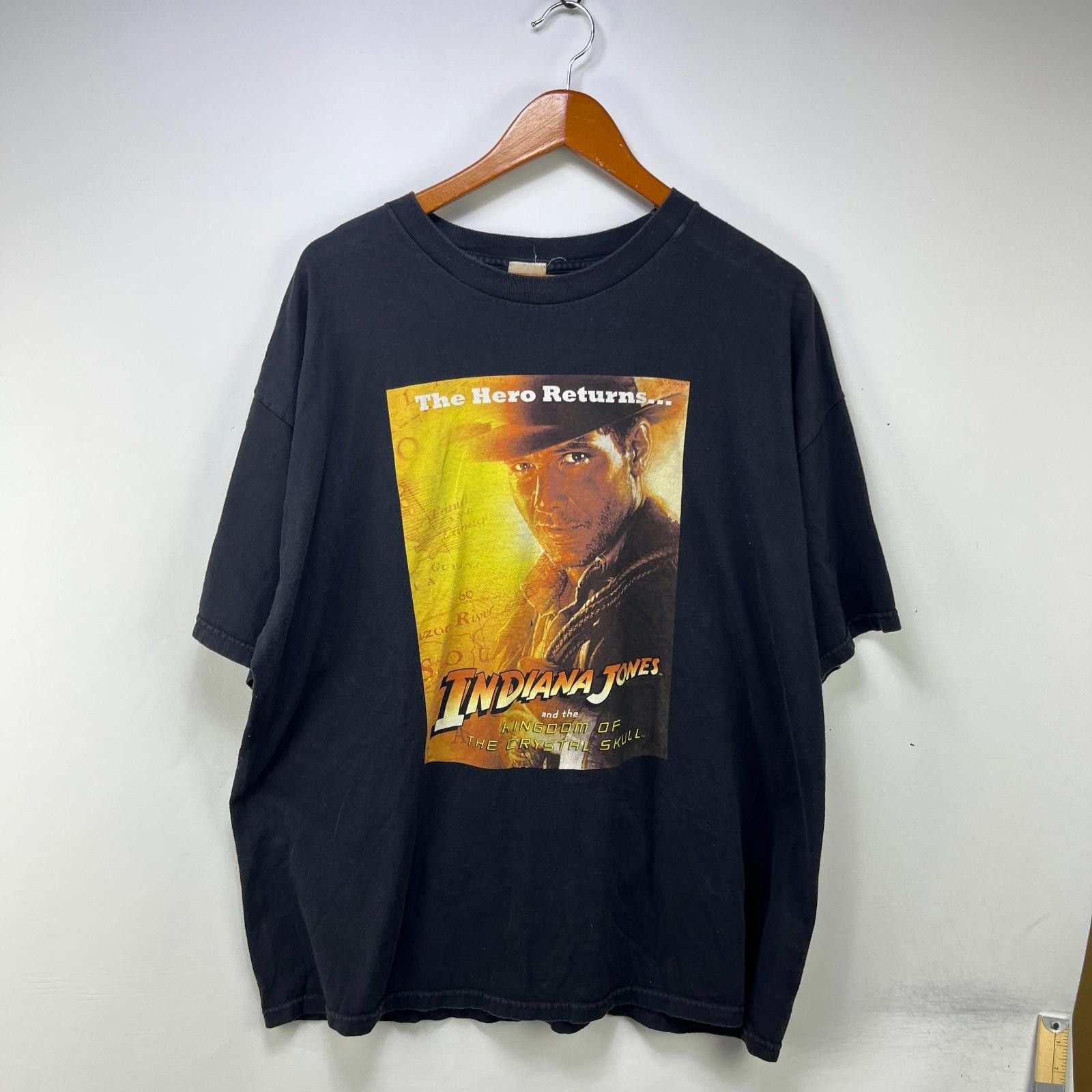 Other Vintage Indiana Jones Crystal Skull Movie Promo T Shirt 2XL Size US XXL / EU 58 / 5 - 1 Thumbnail