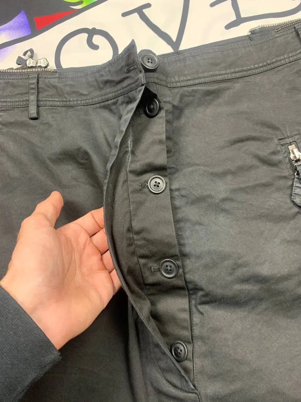 Rundholz Rundholz DIP zip waist black avantgarde pants Size M Size US 32 / EU 48 - 4 Thumbnail