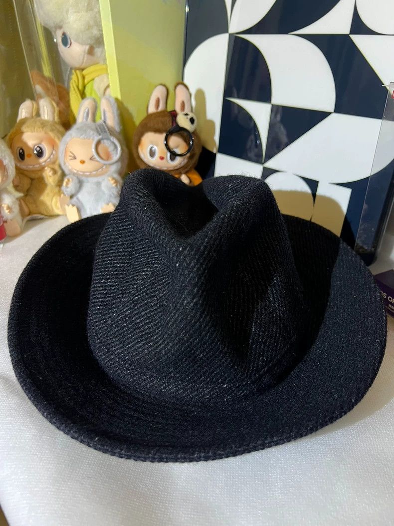 Other Yohji Yamamoto 15AW Show Wool Blend Top Hat Size ONE SIZE - 5 Thumbnail