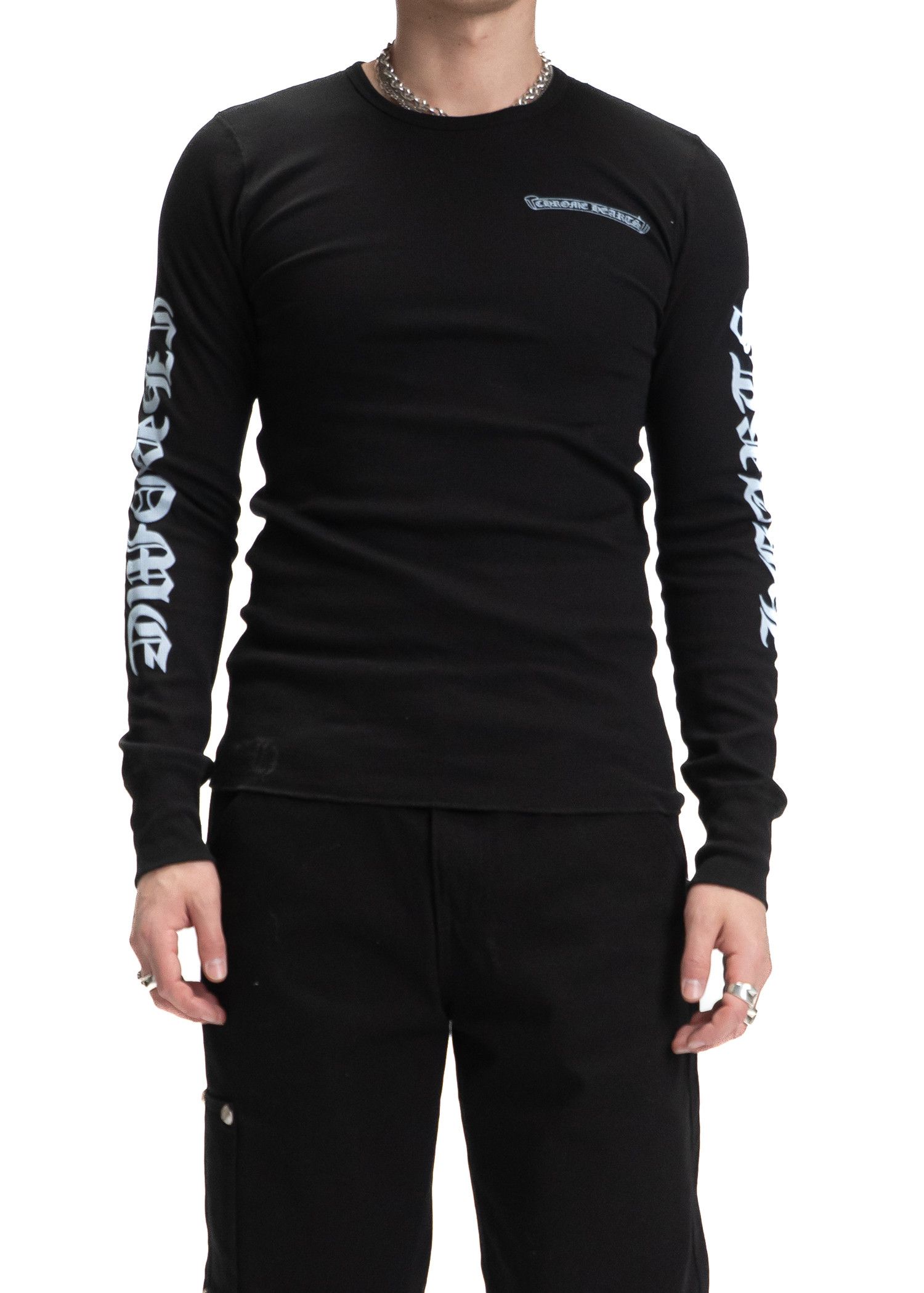 Chrome Hearts Chrome Hearts Classic Logo Thermal Longsleeve Size US M / EU 48-50 / 2 - 1 Thumbnail