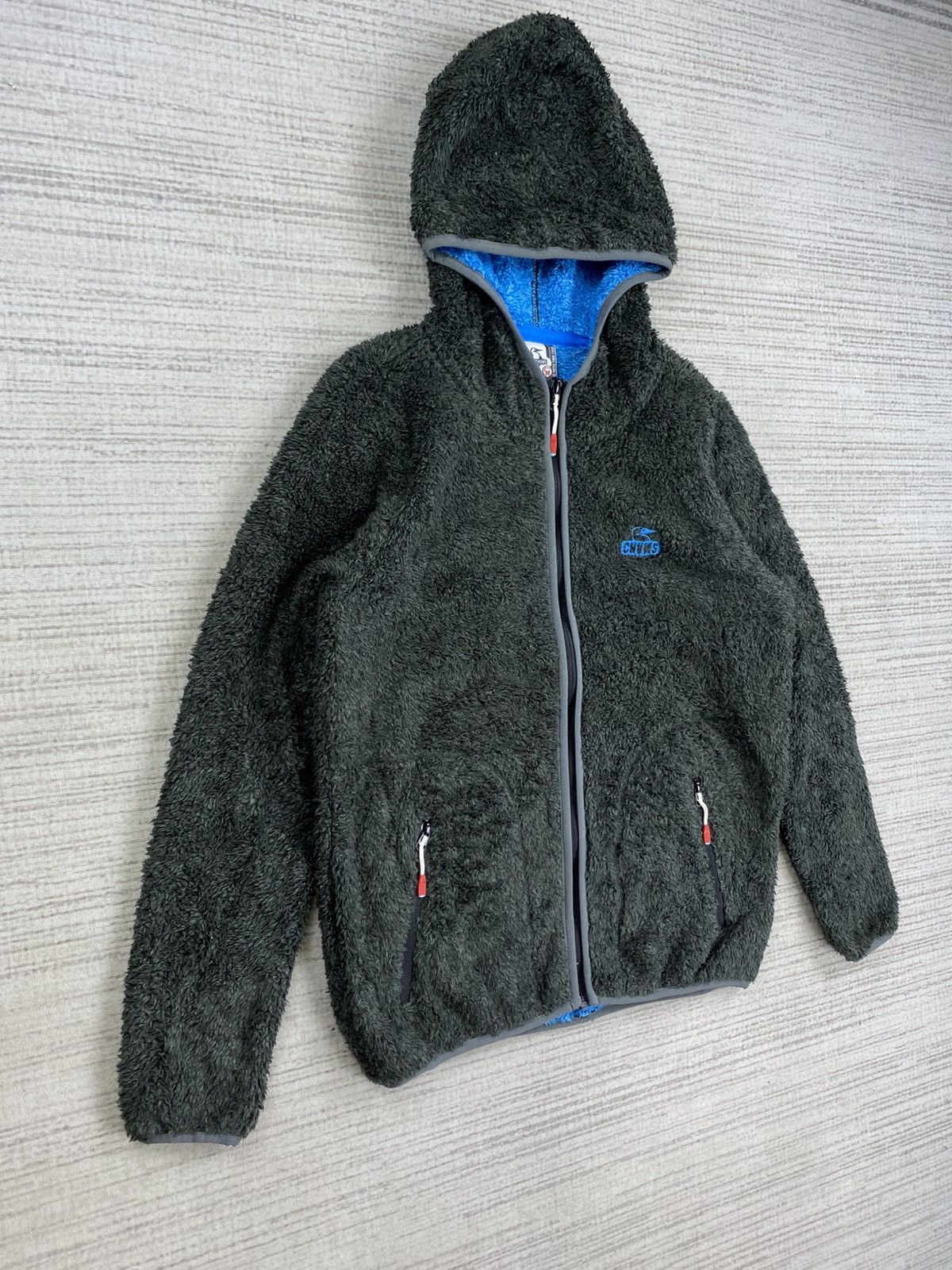 Chums Vintage Chums Grey Sherpa Zipper Hoodie Size US M / EU 48-50 / 2 - 3 Thumbnail