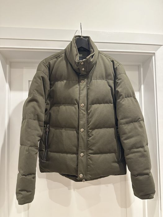 Chrome Hearts Chrome Hearts Puffer Down Jacket Olive Green | Grailed