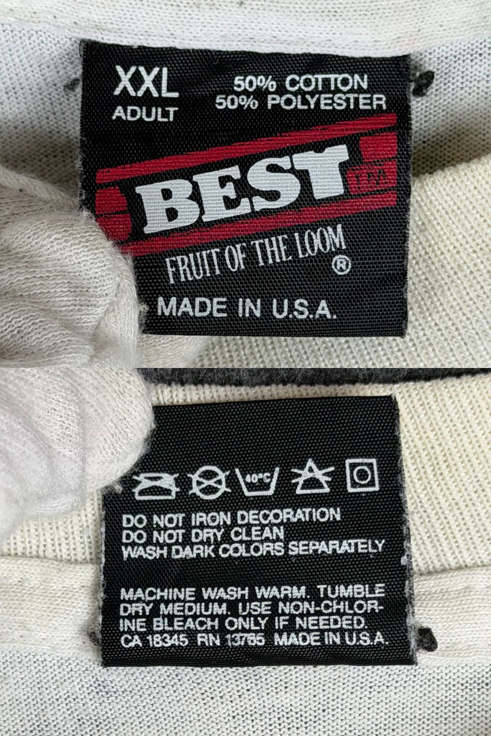 Fruit Of The Loom UPS Promo Tee - “As sure as taking it there yourself” FOTL Size US XXL / EU 58 / 5 - 3 Thumbnail