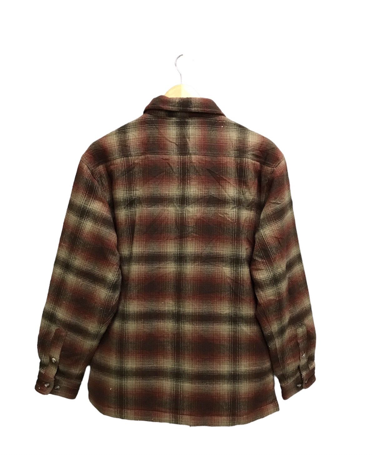 Japanese Brand × Kansai Yamamoto × Vintage VINTAGE KANSAI JEANS PLAID FLANNEL JACKET Size US M / EU 48-50 / 2 - 2 Thumbnail