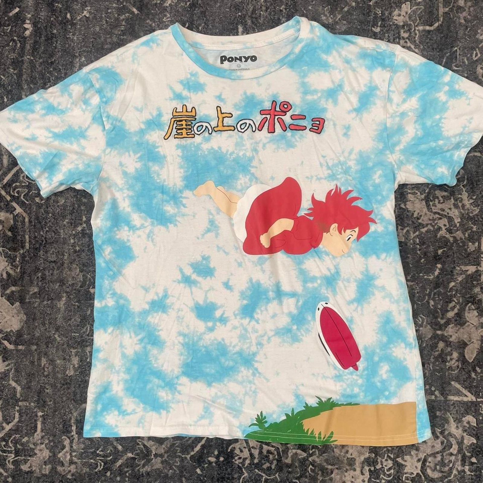 Other Ponyo 2000s studio ghibli tie dye tee vintage Size US L / EU 52-54 / 3 - 1 Thumbnail