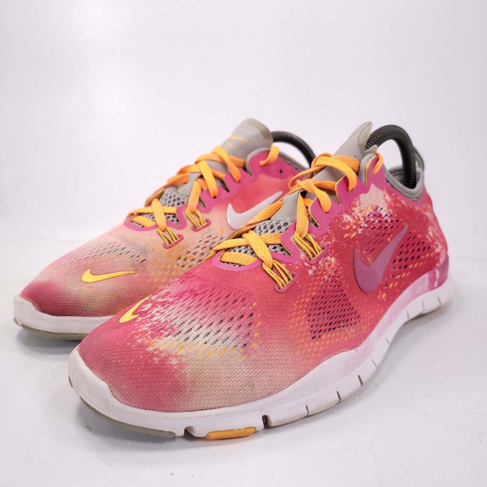 Nike Nike Free TR Fit 4 Shoe Womens Size 9 629832-100 Pink White Size US 9 / IT 39 - 1 Thumbnail