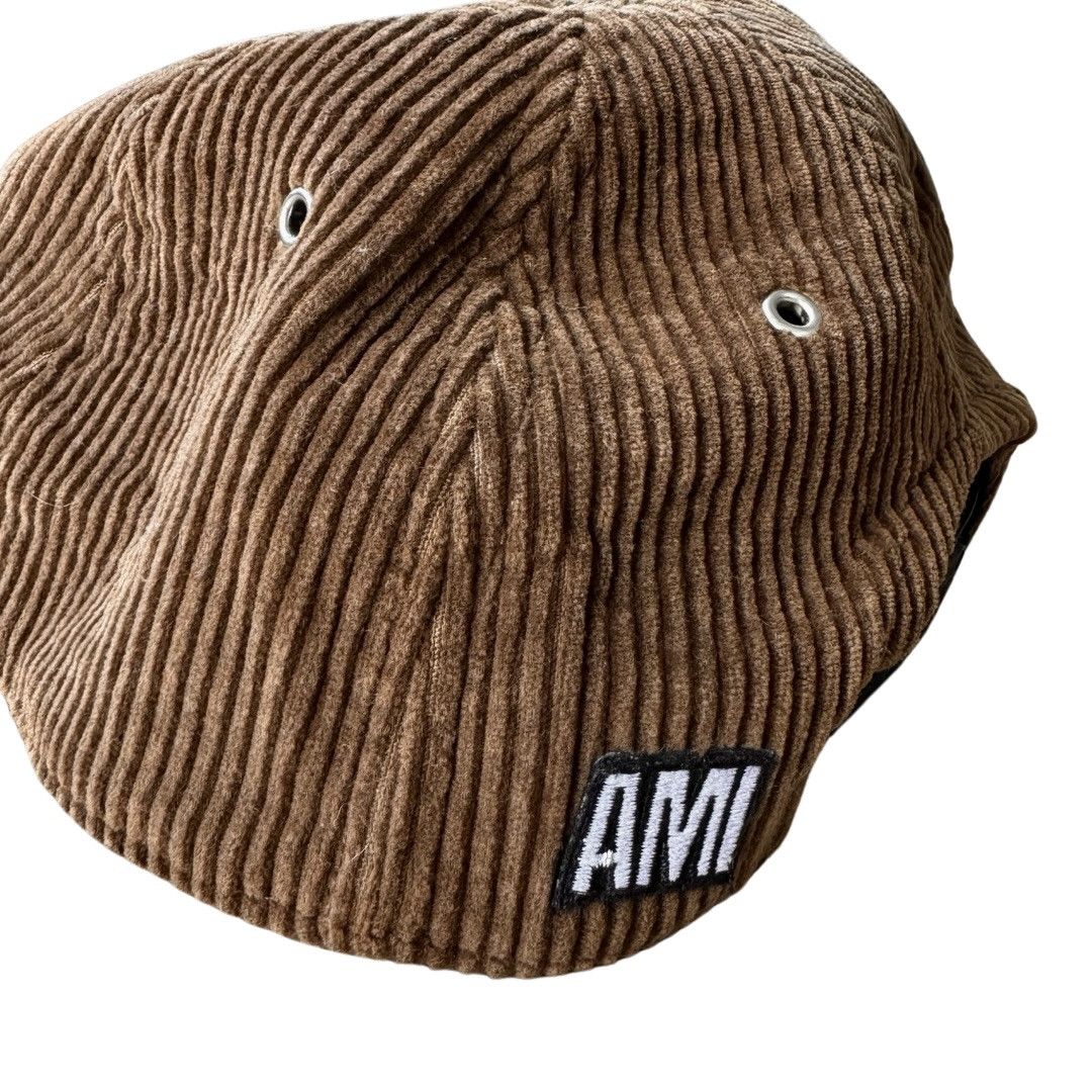 AMI FW20 Corduroy Cap Size ONE SIZE - 3 Thumbnail