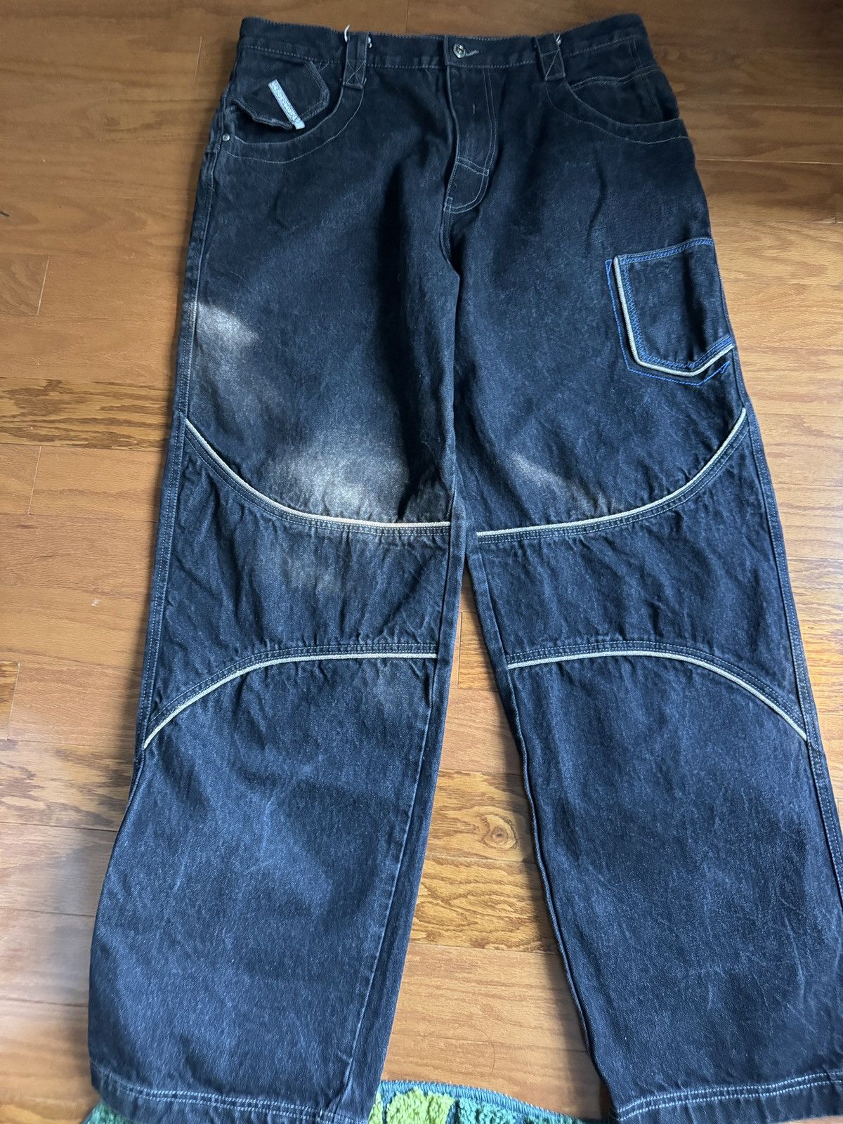 Fox Racing × Vintage Bare Fox Sport Black Jeans Size US 36 / EU 52 - 1 Thumbnail