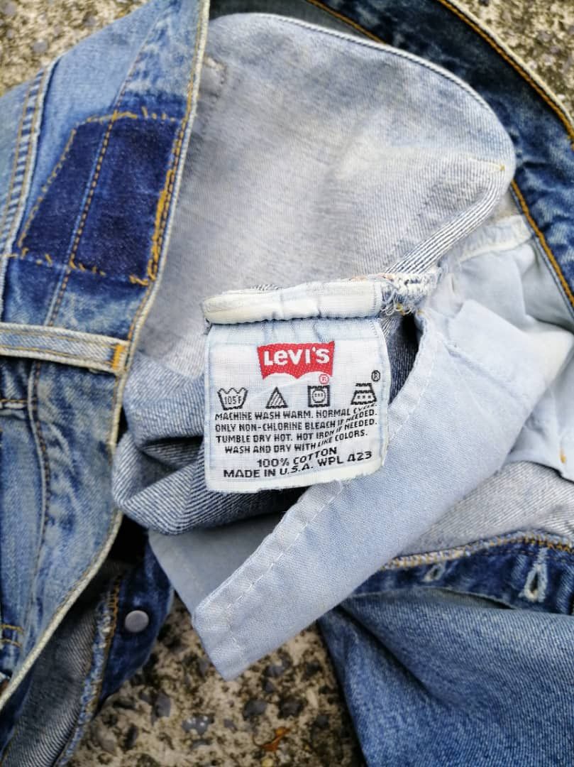 Levi's × Levi's Vintage Clothing Levi's Strauss 553 Fly Button Denim Jeans Size US 33 - 8 Thumbnail