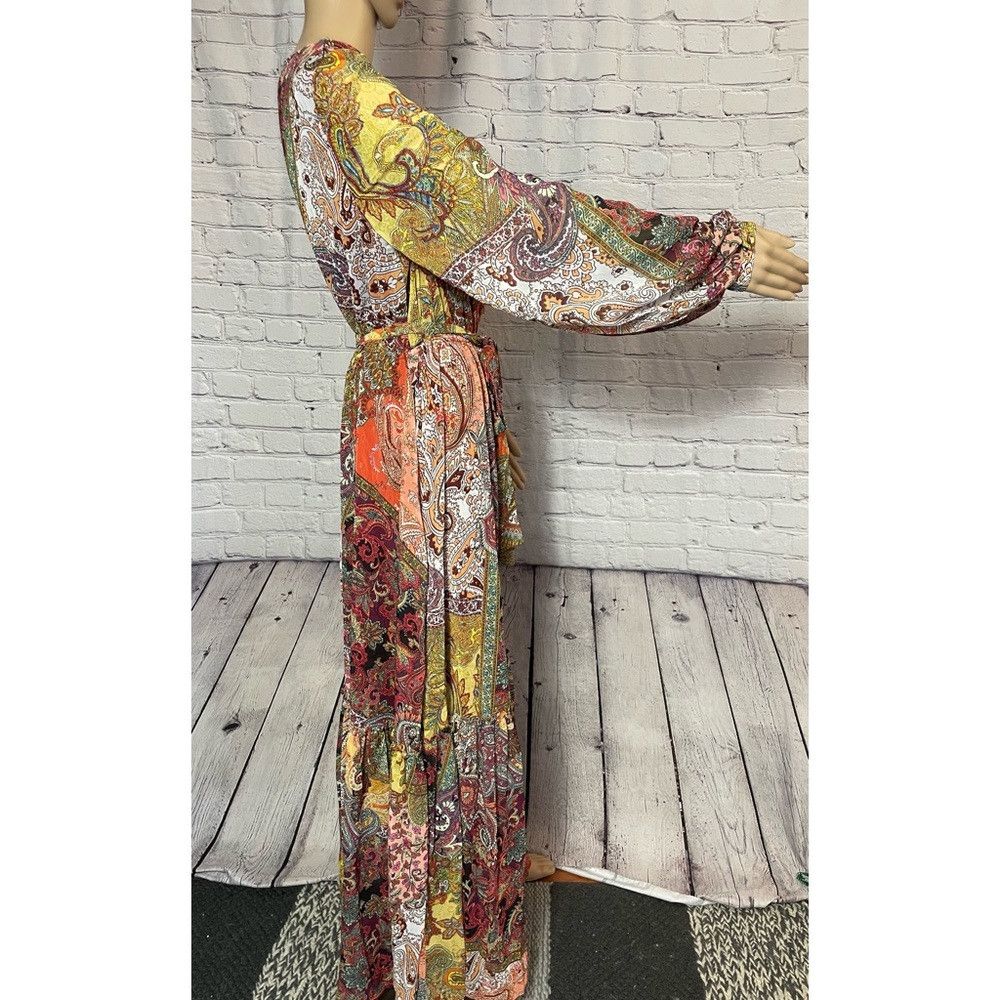 Guess NWT New $178 Guess Oriane Long Sleeve Maxi Dress Size L Size L / US 10 / IT 46 - 3 Thumbnail