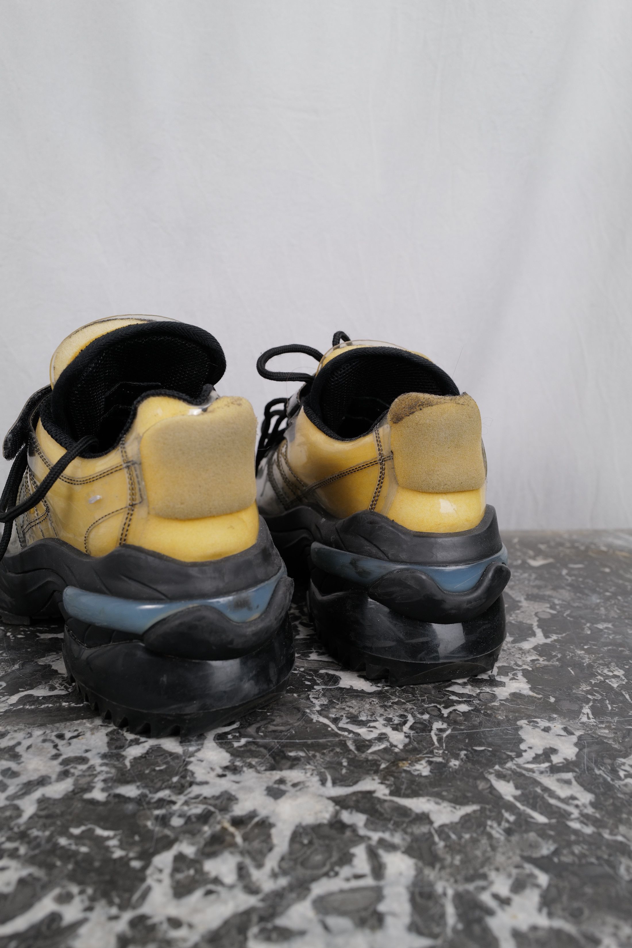 Maison Margiela Maison Margiela PVC Clear Retro Fit Chunky Sole Sneaker Size US 8 / EU 41 - 8 Thumbnail