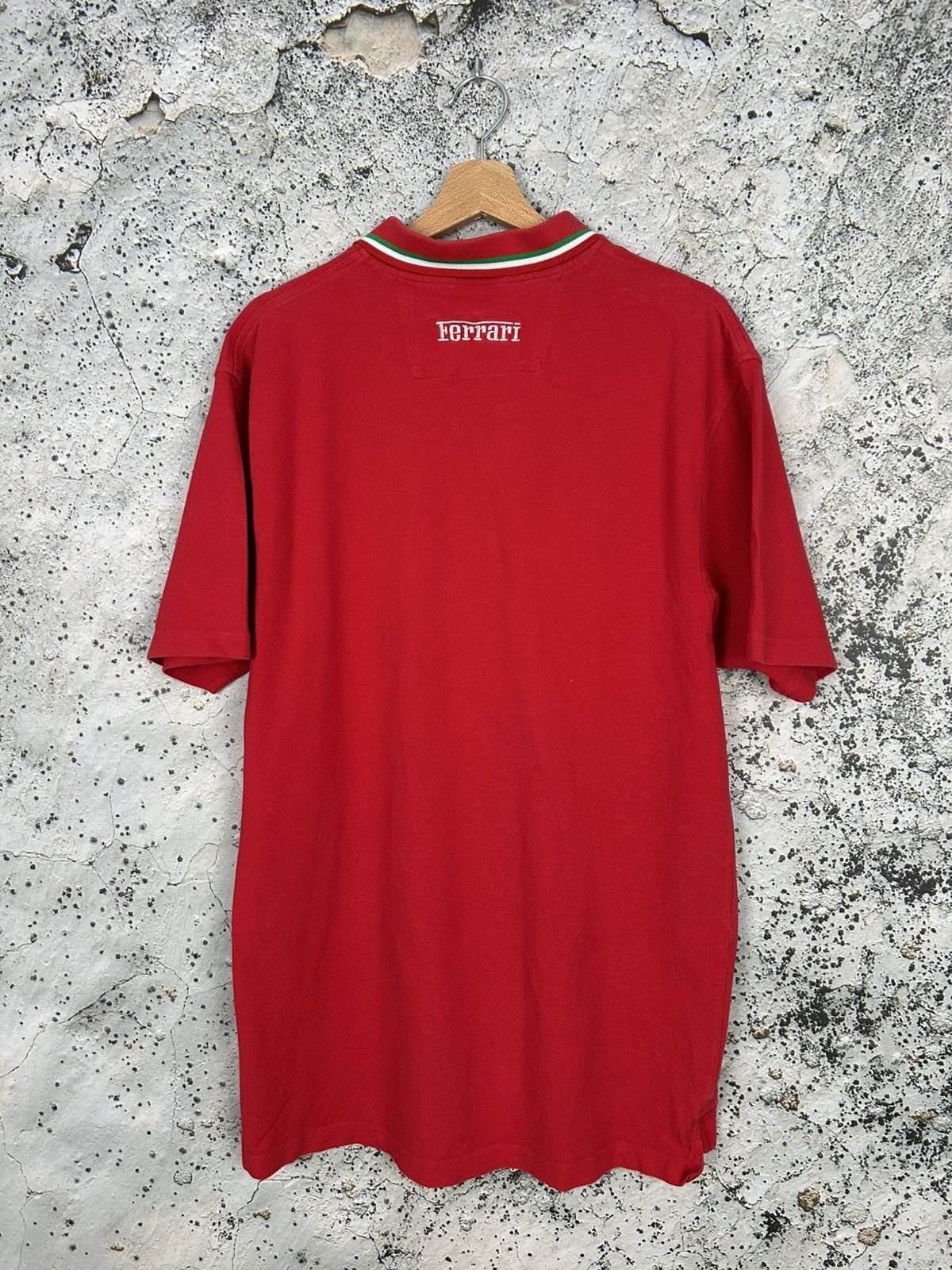 Ferrari Vintage Ferrari 90s Racing Polo Tee Motorsport F1 Rare Hype Size US L / EU 52-54 / 3 - 4 Thumbnail