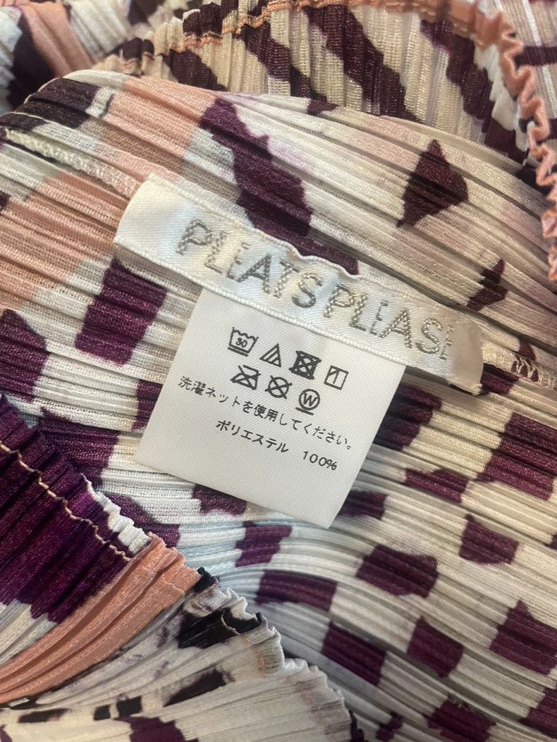 Issey Miyake issey miyake size:3 Pink and purple multicolored vest Size XXS / US 00 / IT 34 - 4 Thumbnail