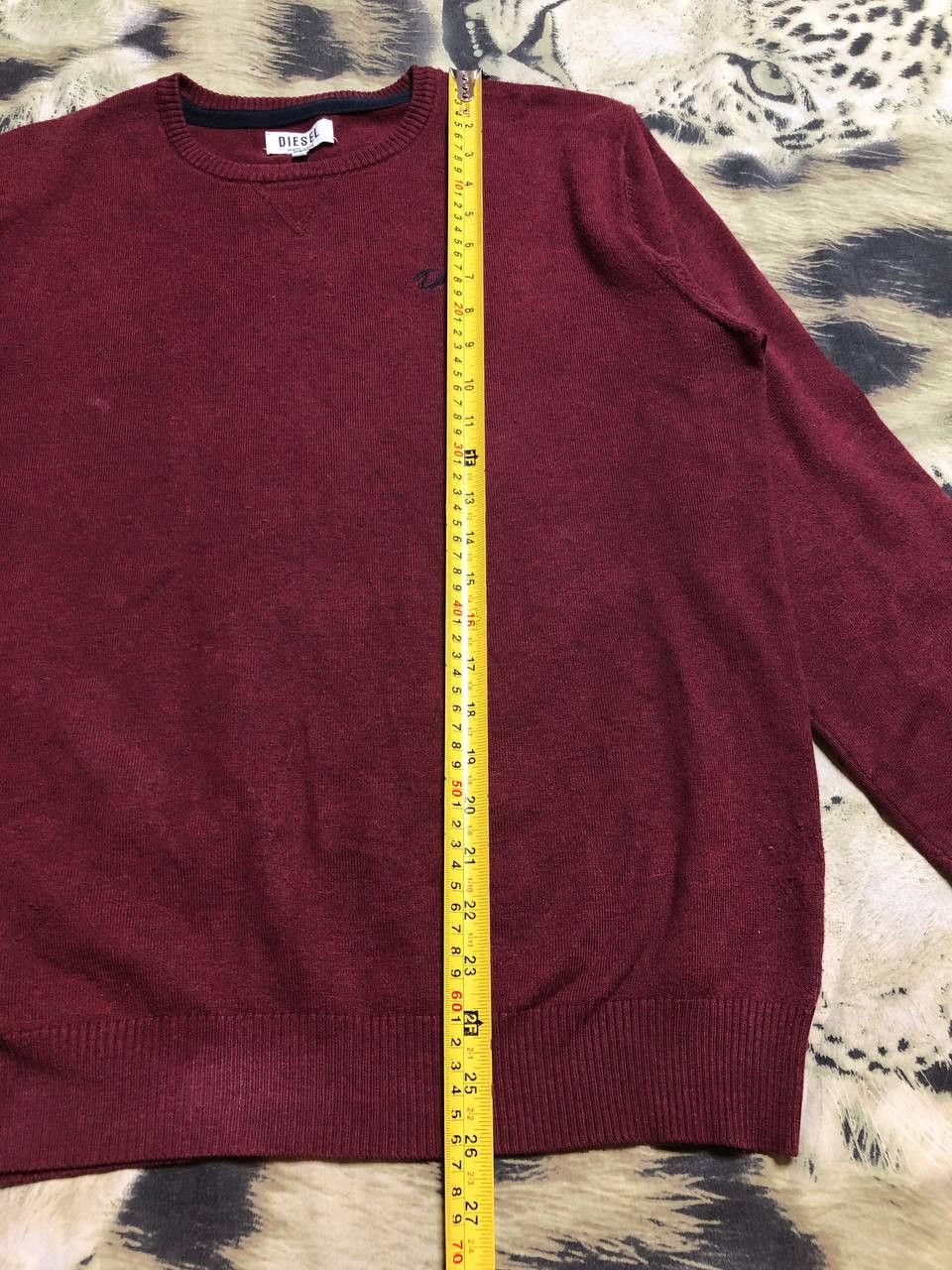 Diesel Vintage Diesel Y2K Logo Streetwear Sweater Size L Size US L / EU 52-54 / 3 - 13 Thumbnail